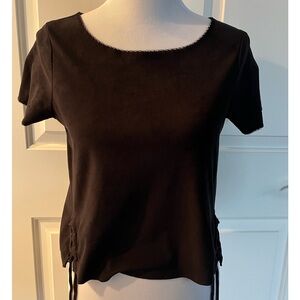 Hollister Black Short Sleeve Top